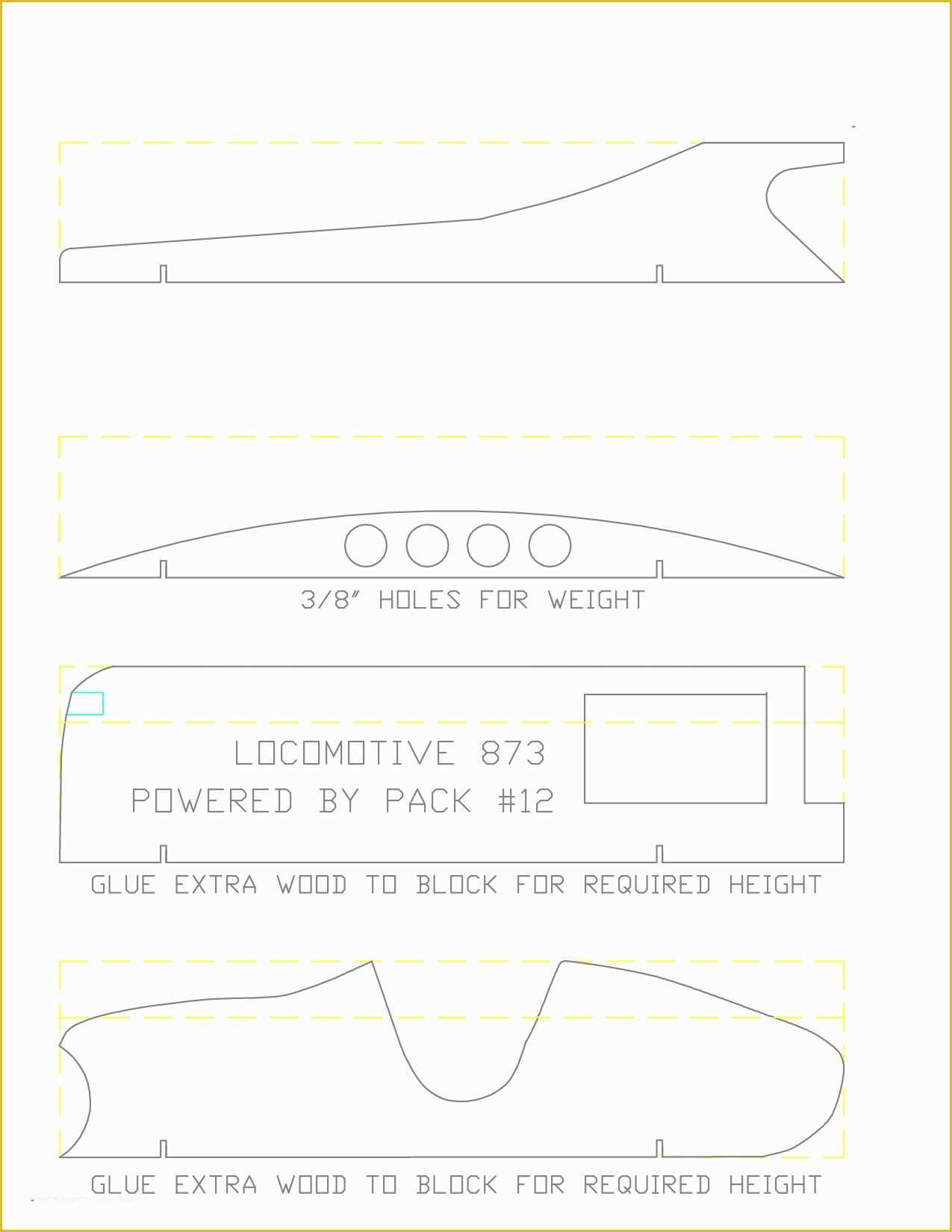 Free Pinewood Derby Car Templates Download Of Pinewood Derby Templates