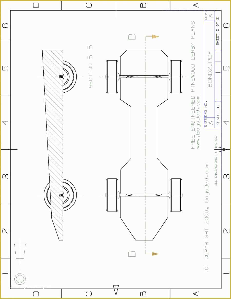 Free Pinewood Derby Car Templates Download Of Pinewood Derby Templates Pdf Gallery Template Design Ideas