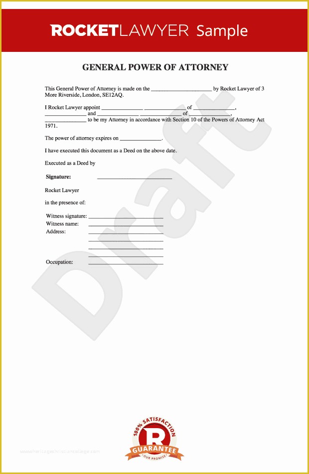 Free Poa Template Of Power Of attorney Poa Free General Power Of attorney form