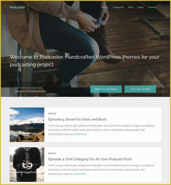 Free Podcast Website Template Of 18 Podcast Wordpress themes & Templates