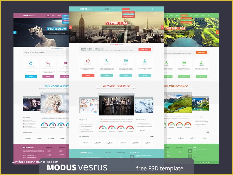 Free Podcast Website Template Of Modus Versus Free Psd Template by Dimitar Tsankov Dribbble