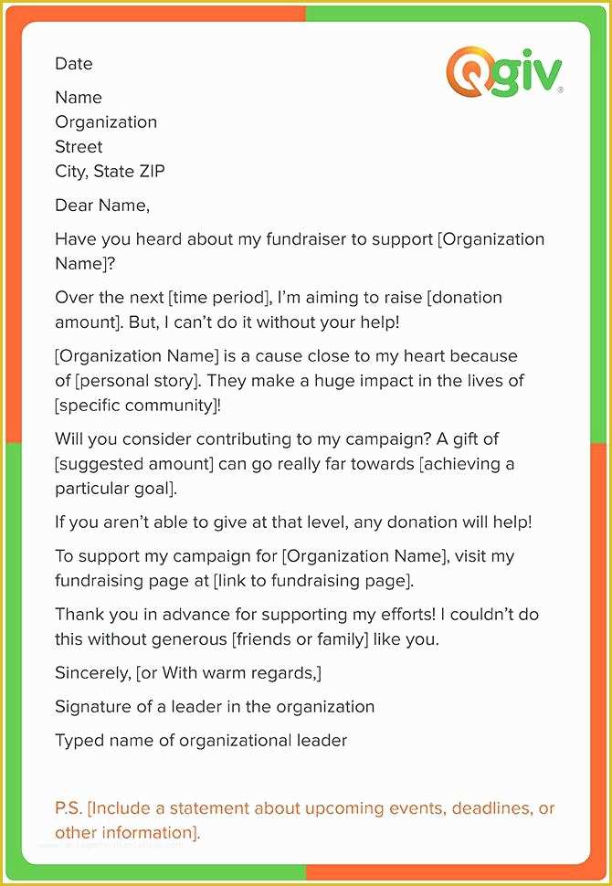 Free Political Campaign Letter Templates Of Campaign Fundraising Letter Template Free Printable