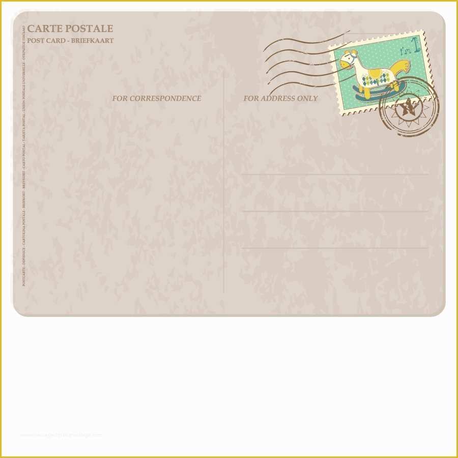 Free Postcard Template Of 40 Great Postcard Templates &amp; Designs [word Pdf]