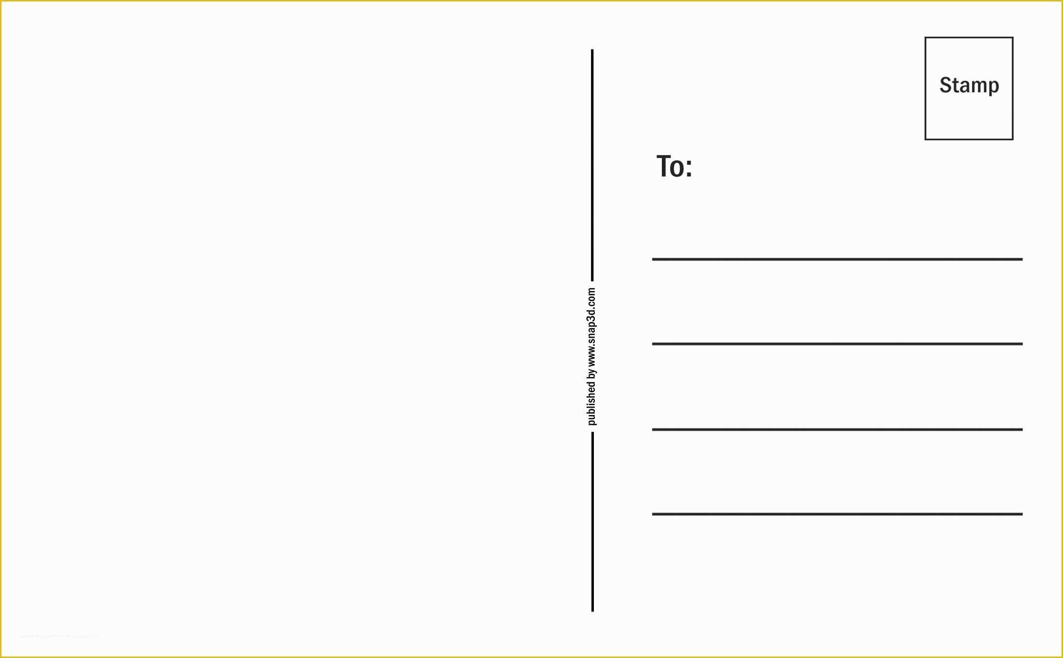 Free Postcard Template Of Free Printable Templates for Business Cards