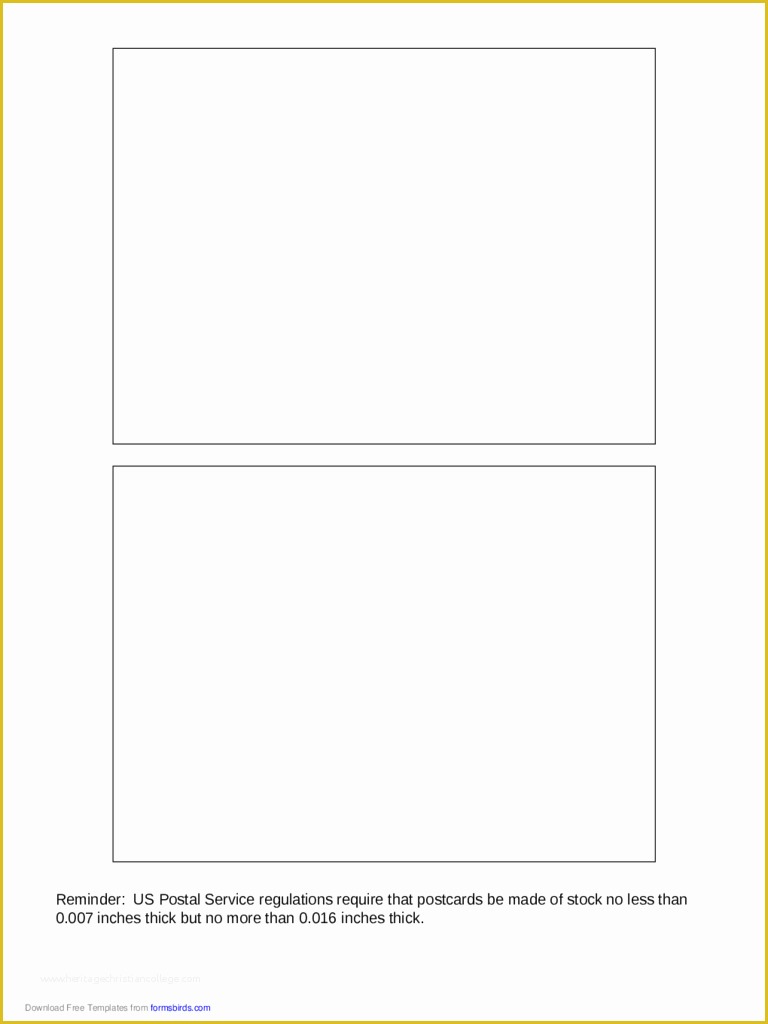 Free Postcard Template Of Template Free Templates Postcard Back Template Postcard