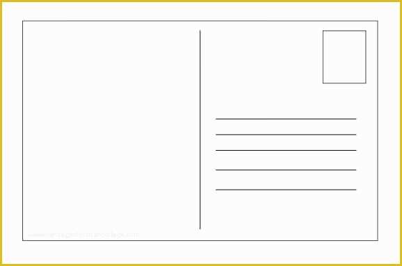 Free Postcard Templates for Word Of 21 Free Postcard Template Word Excel formats