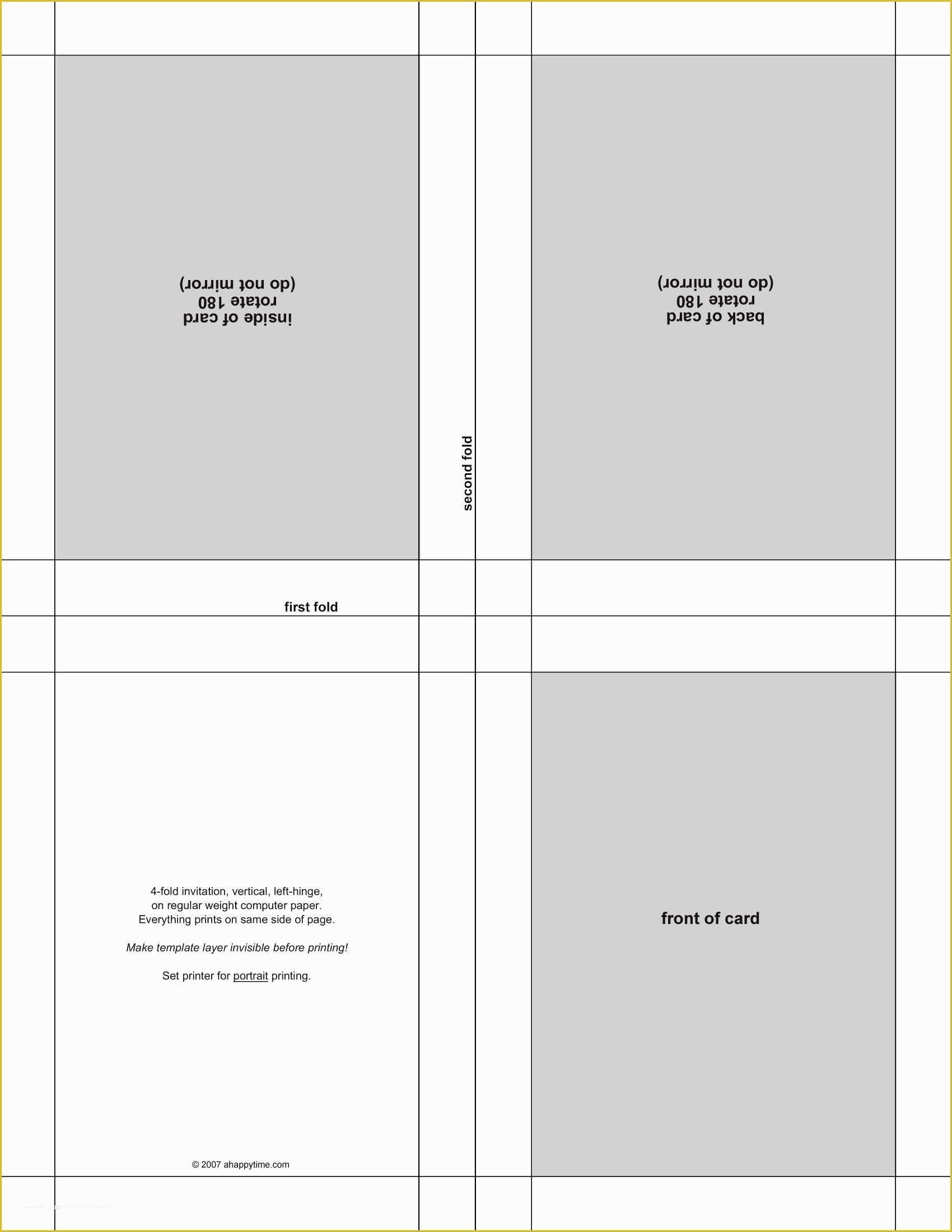 Free Postcard Templates for Word Of 5 Best S Of Postcard Template 4 Per Page Invitation