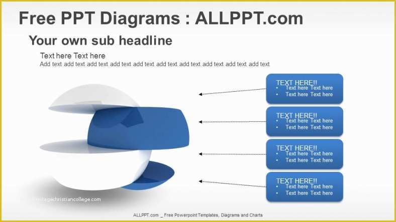 Free Powerpoint Bar Chart Templates Of Free 3d Divided Graphic Ppt Diagrams Download Free