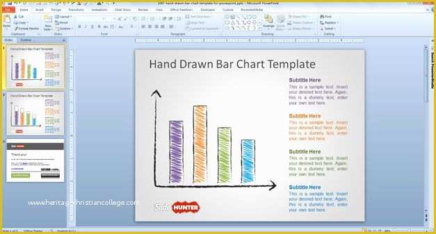 Free Powerpoint Bar Chart Templates Of Free Powerpoint Chart Templates Free Hand Drawn Bar Chart