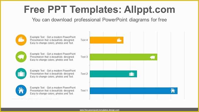 Free Powerpoint Bar Chart Templates Of Horizontal Bar Chart Powerpoint Diagram Template