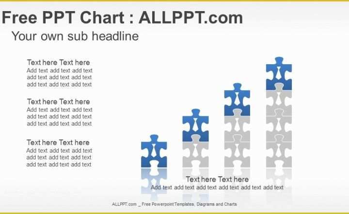 Free Powerpoint Bar Chart Templates Of Puzzle Pieces Ppt Charts Download Free Daily Updates