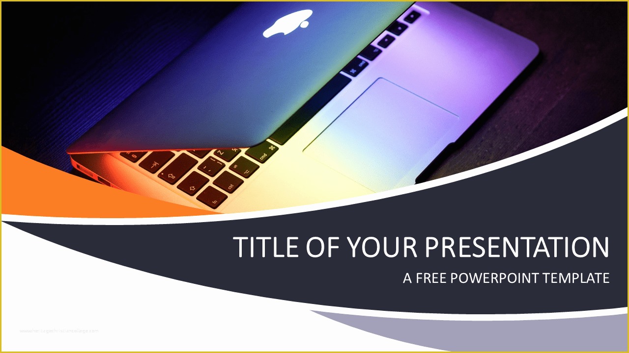 Free Powerpoint Presentation Templates Of Technology and Puters Powerpoint Template