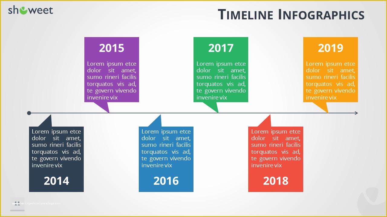 Free Powerpoint Presentation Templates Of Timeline Infographics Templates for Powerpoint