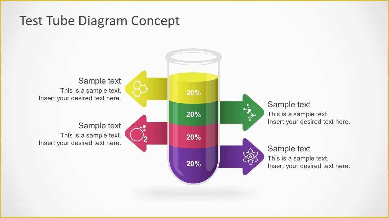 Free Powerpoint Template Design Of Free Test Tube Diagram Powerpoint Concept