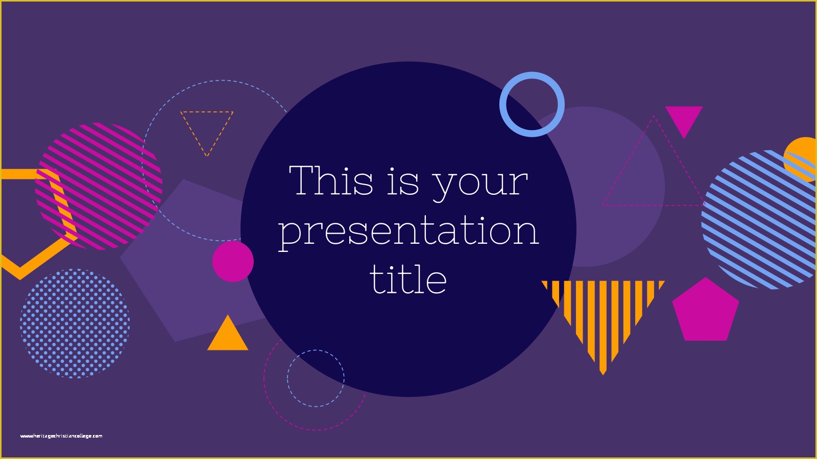 Free Powerpoint Template Design Of Hecate Google Slides theme & Free Powerpoint Template