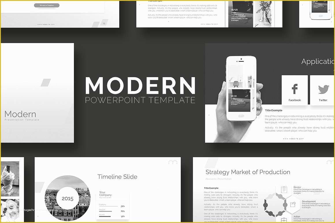 Free Powerpoint Template Design Of Modern Powerpoint Template Presentation Templates