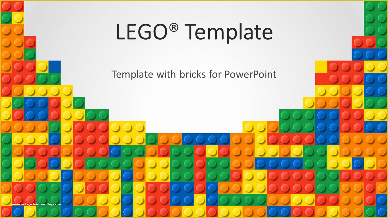 Free Ppt Templates Of Lego Powerpoint Template