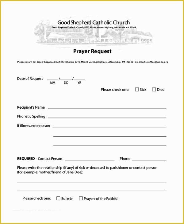 Free Prayer Request Card Templates Of Catholic Prayer Request Line Dogs Cuteness Daily