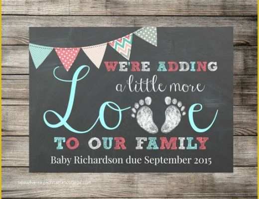 Free Pregnancy Announcement Templates Of Best 25 Pregnancy Announcement Wording Ideas On Pinterest