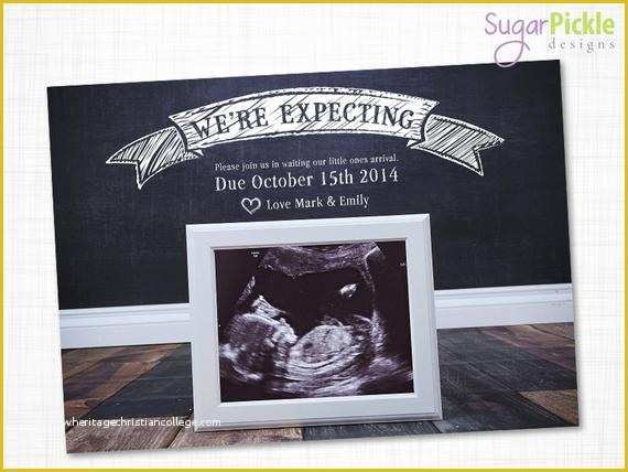 Free Pregnancy Announcement Templates Of Ultrasound Pregnancy Announcement Pregnancy Announcement