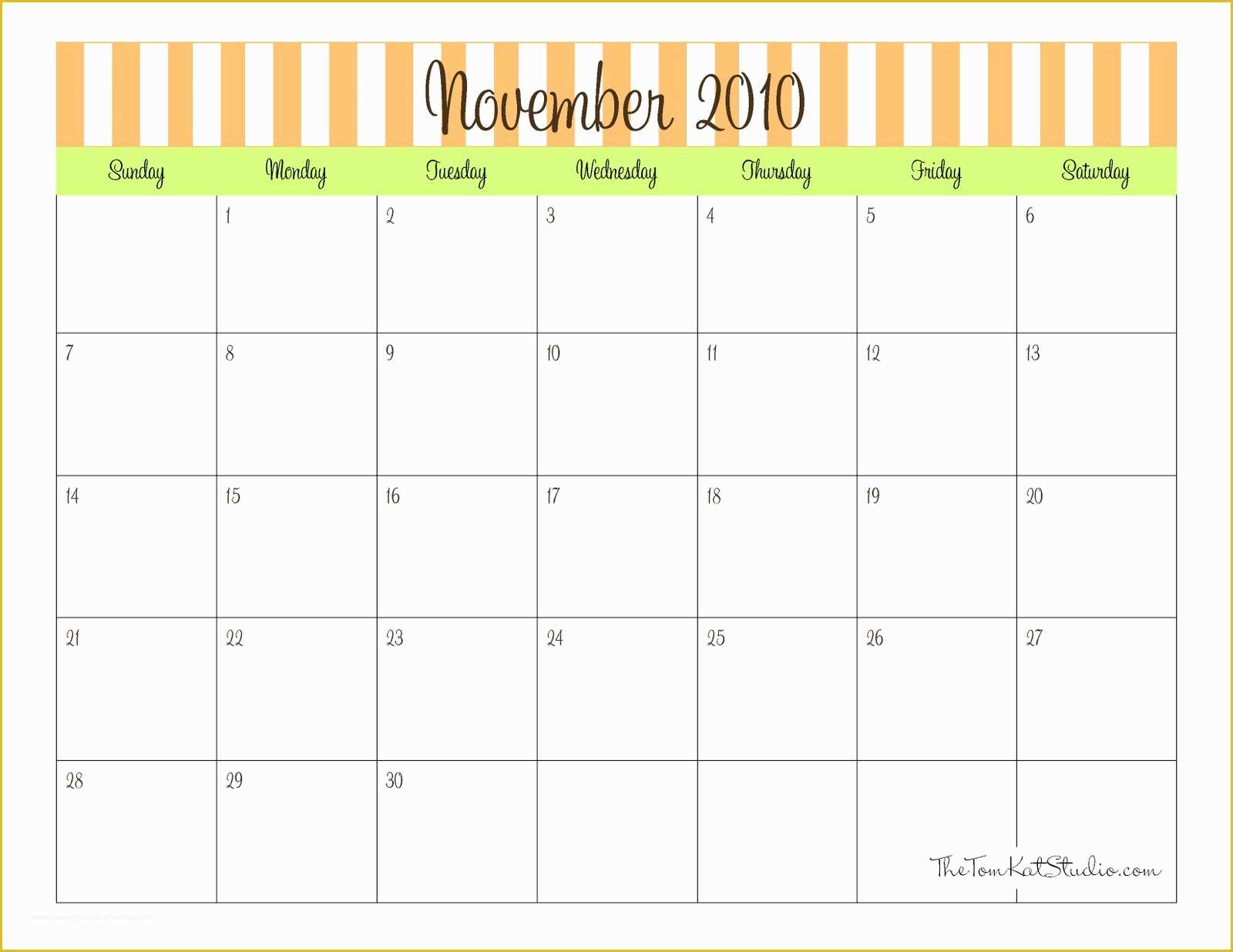 Free Preschool Calendar Templates 2017 Of 6 Best Of Preschool Calendar Printable November