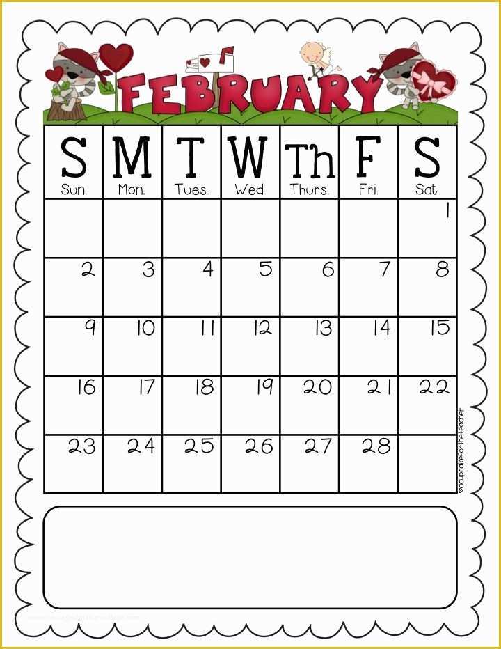 55 Free Preschool Calendar Templates 2017