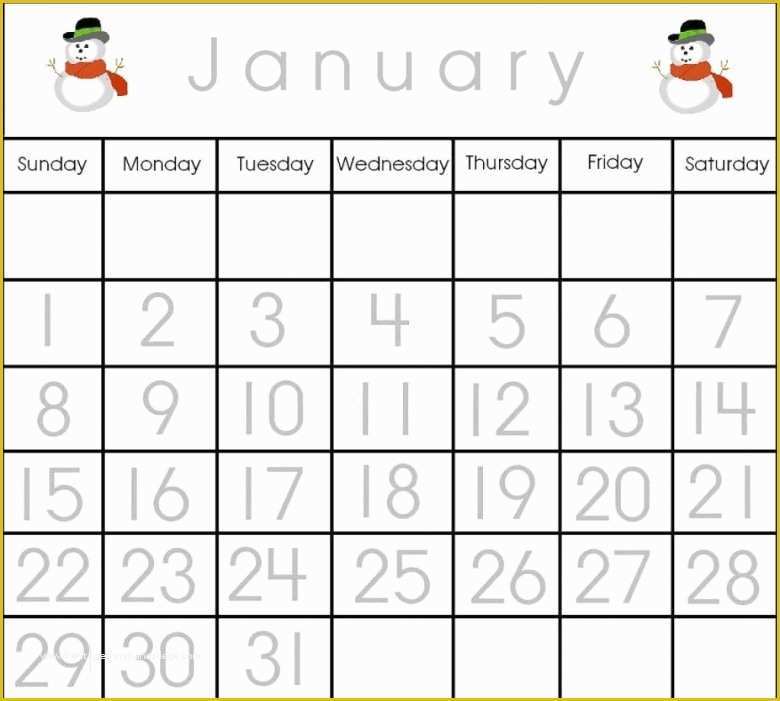 Free Preschool Calendar Templates 2017 Of Preschool Calendar Numbers Template Free Calendar Template