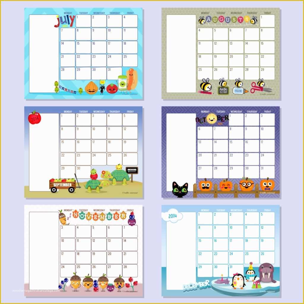 Free Preschool Calendar Templates 2017 Of Preschool Calendar Templates