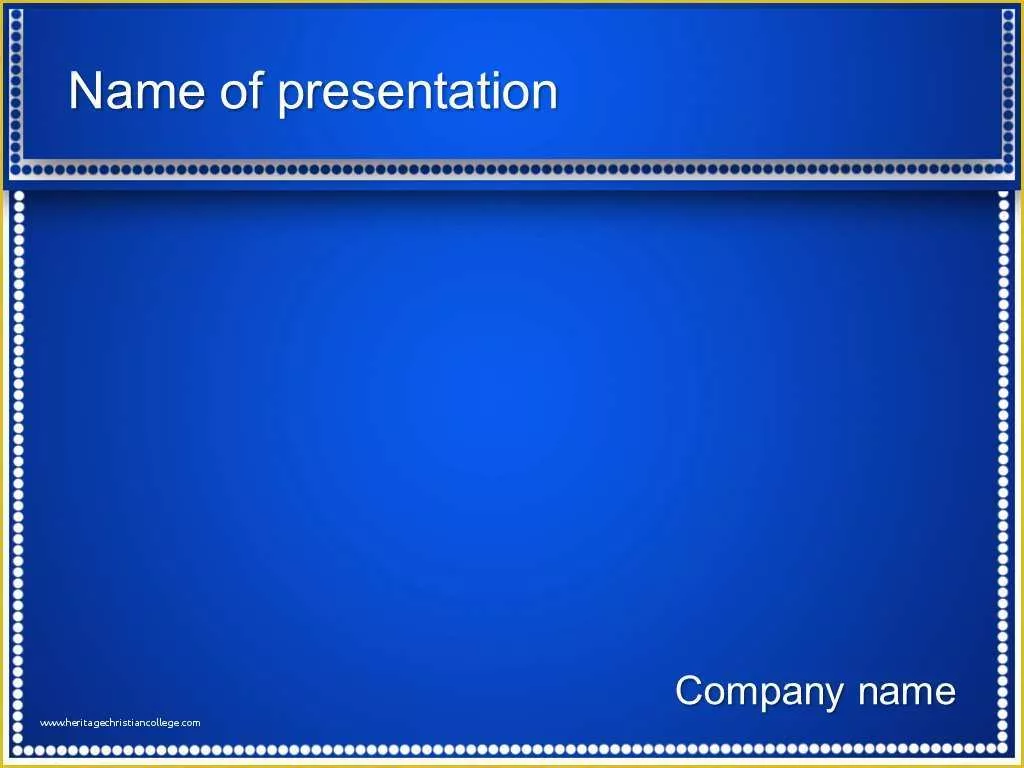 Free Presentation Templates Of Download Free White Dots Powerpoint Template for