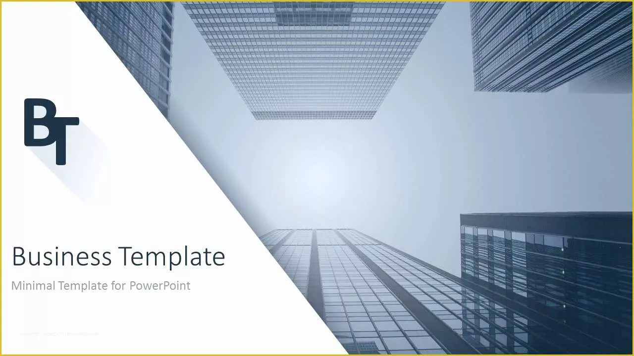 Free Presentation Templates Of Minimalist Business Powerpoint Template