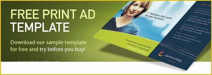 Free Print Ad Templates Of Free Print Ad Template Sample