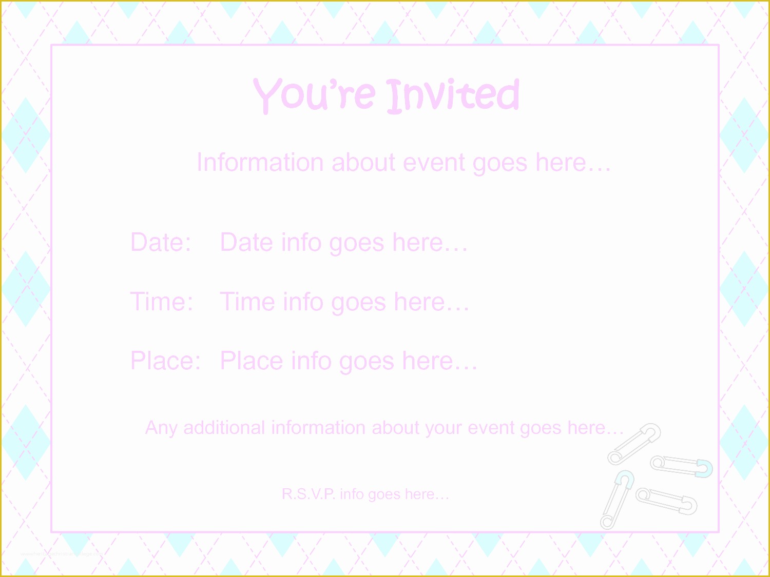 Free Printable Birthday Invitation Templates for Word Of Baby Shower Invite Samples Mughals