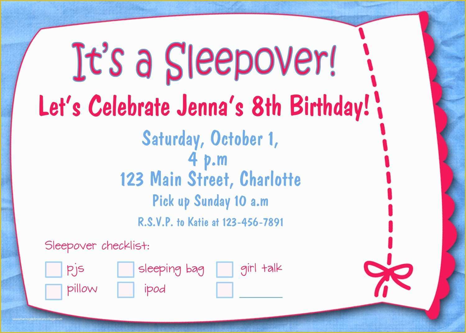 Free Printable Birthday Invitation Templates for Word Of Printable Birthday Invitations for Girls Template