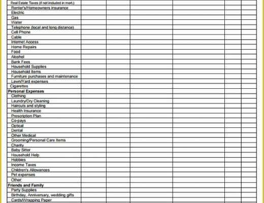 Free Printable Budget Templates Of 10 Sample Monthly Bud Templates