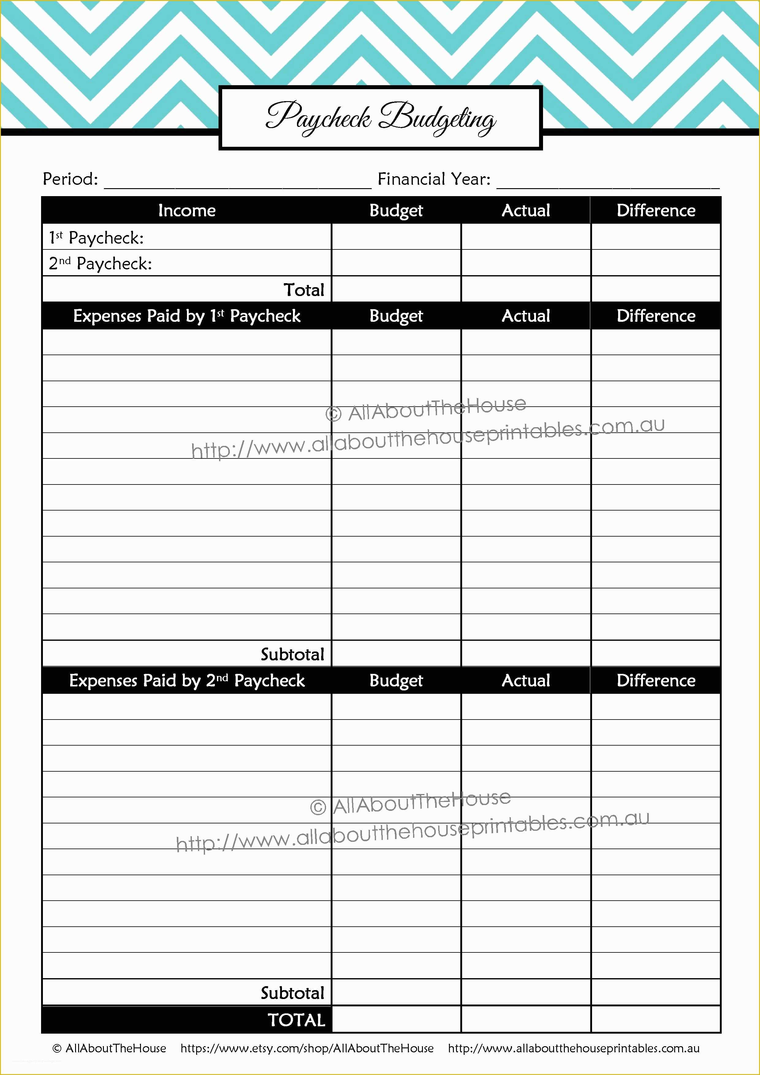 Free Printable Budget Templates Of Printable Bud Planner Finance Binder Update