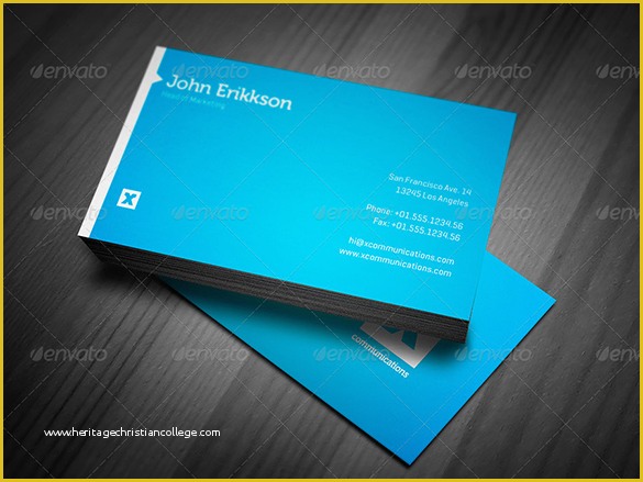 Free Printable Business Card Templates Pdf Of Business Cards Templates Blue