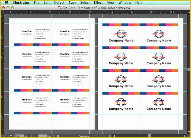 Free Printable Business Card Templates Pdf Of Create An Editable Pdf Business Card Design Template In 7
