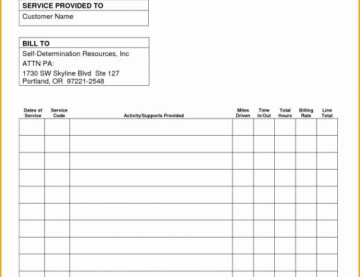 Free Printable Business Invoice Template Of 7 Billing Invoices Templates Free