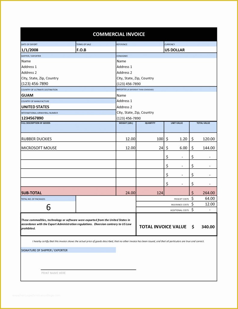 Free Printable Business Invoice Template Of Sample Invoice Template
