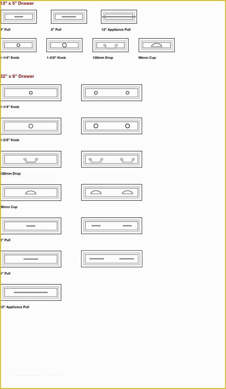 Drawer Pull Cabinet Hardware Template Printable Printable Templates