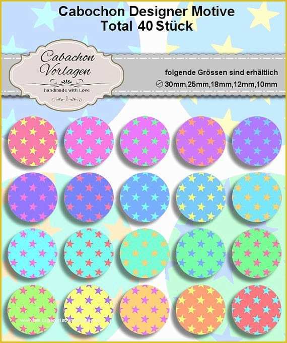 Free Printable Cabochon Templates Of Printable Digital Collage Sheet Circles Cabochon Earring