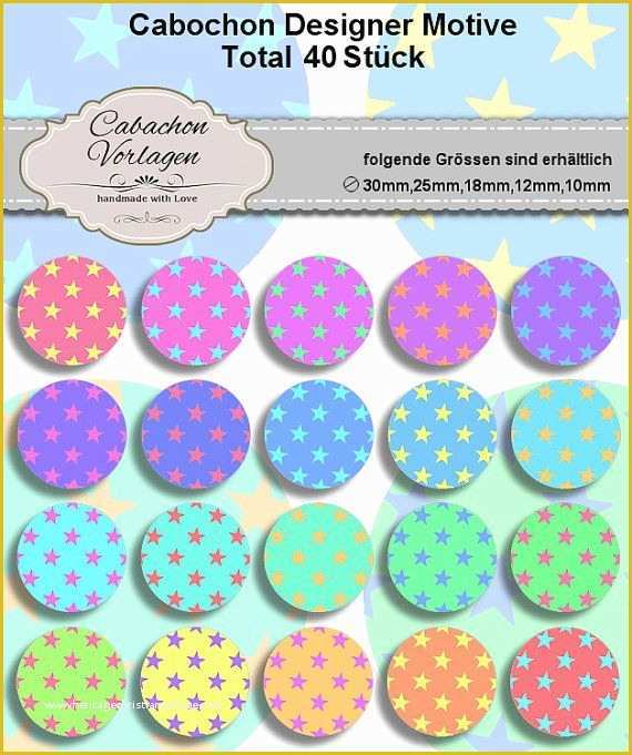 Free Printable Cabochon Templates Of Printable Digital Collage Sheet Circles Cabochon Earring