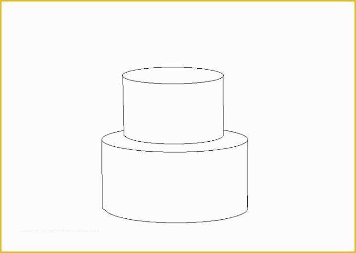 Free Printable Cake Templates Of 2 Tier Cake Template Cake Tutorial Pinterest