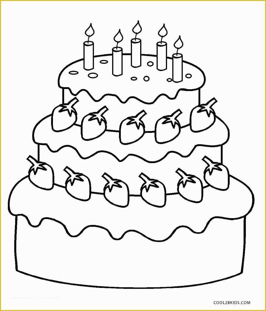 Free Printable Cake Templates Of 2 Tier Cake Template Sketch Coloring Page