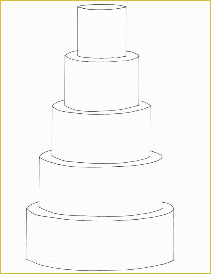 Free Printable Cake Templates Of 5 Tier Round Cake Template Free Able Cake