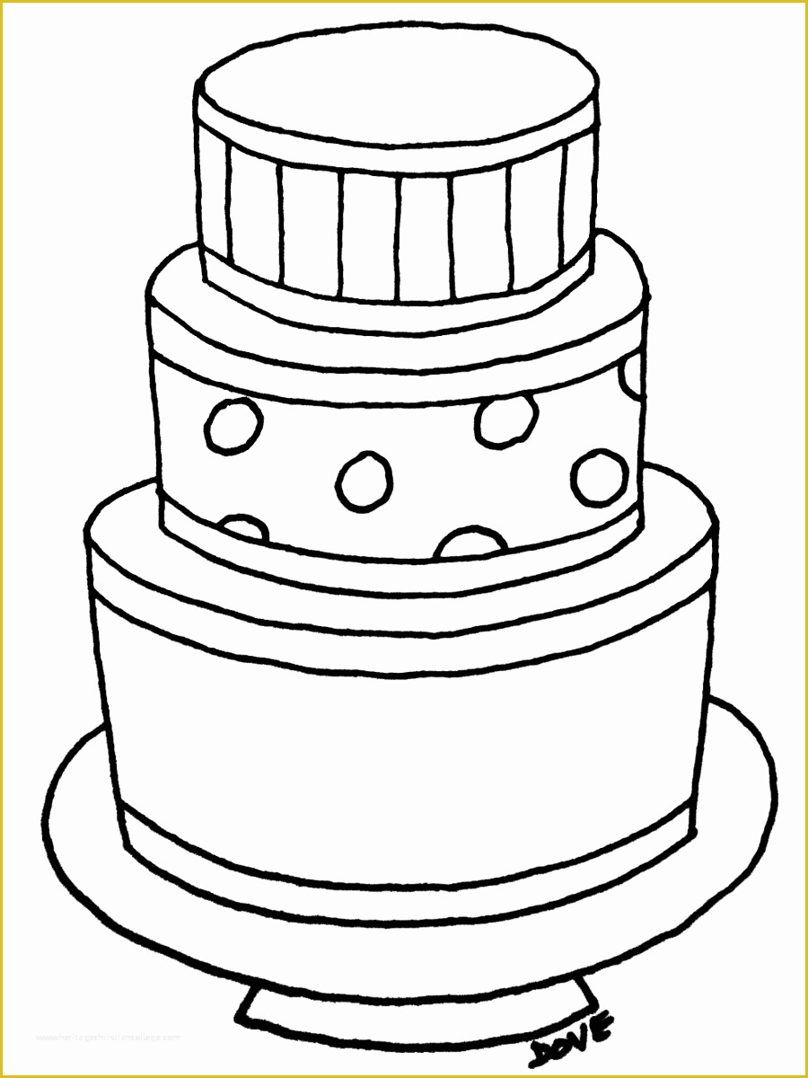 Free Printable Cake Templates Of Best S Of Birthday Cake Outline Template Birthday