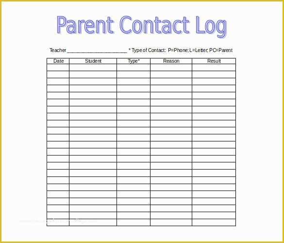 Free Printable Call Log Template Of 15 Call Log Templates Doc Pdf Excel