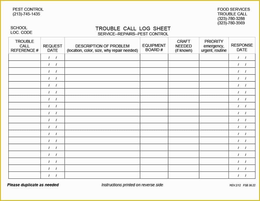 Free Printable Call Log Template Of 40 Printable Call Log Templates In Microsoft Word and Excel