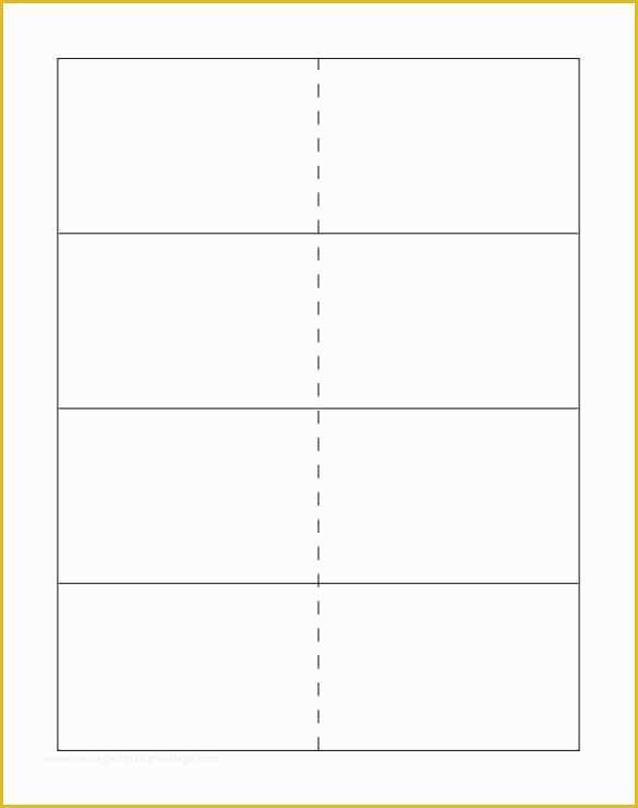 Free Printable Card Templates Of Flash Card Template