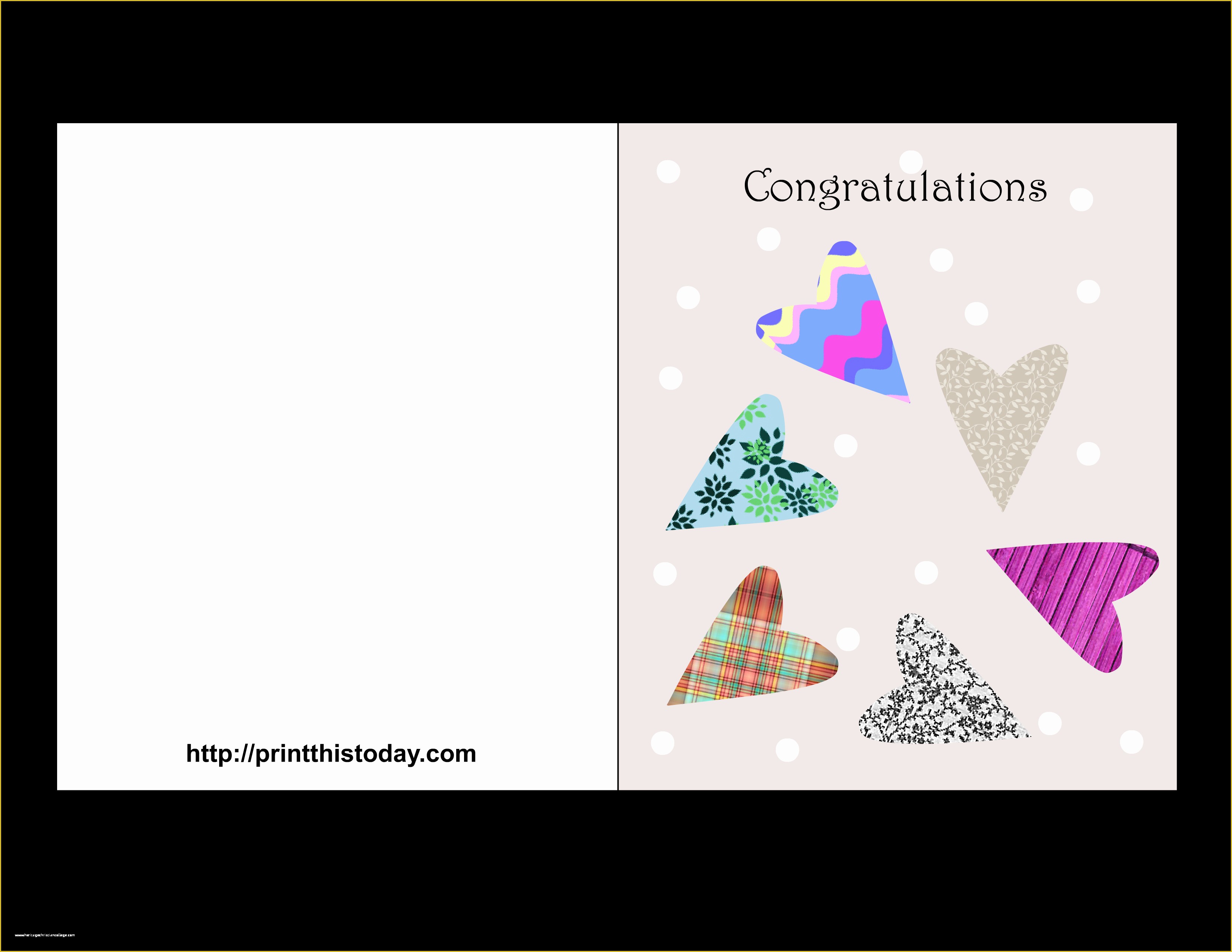 Free Printable Card Templates Of Free Printable Wedding Congratulations Cards